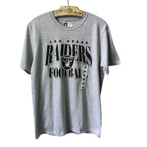Las Vegas Raiders T-shirt Women's Size M Medium Oversized New NWT Gray Black Tee